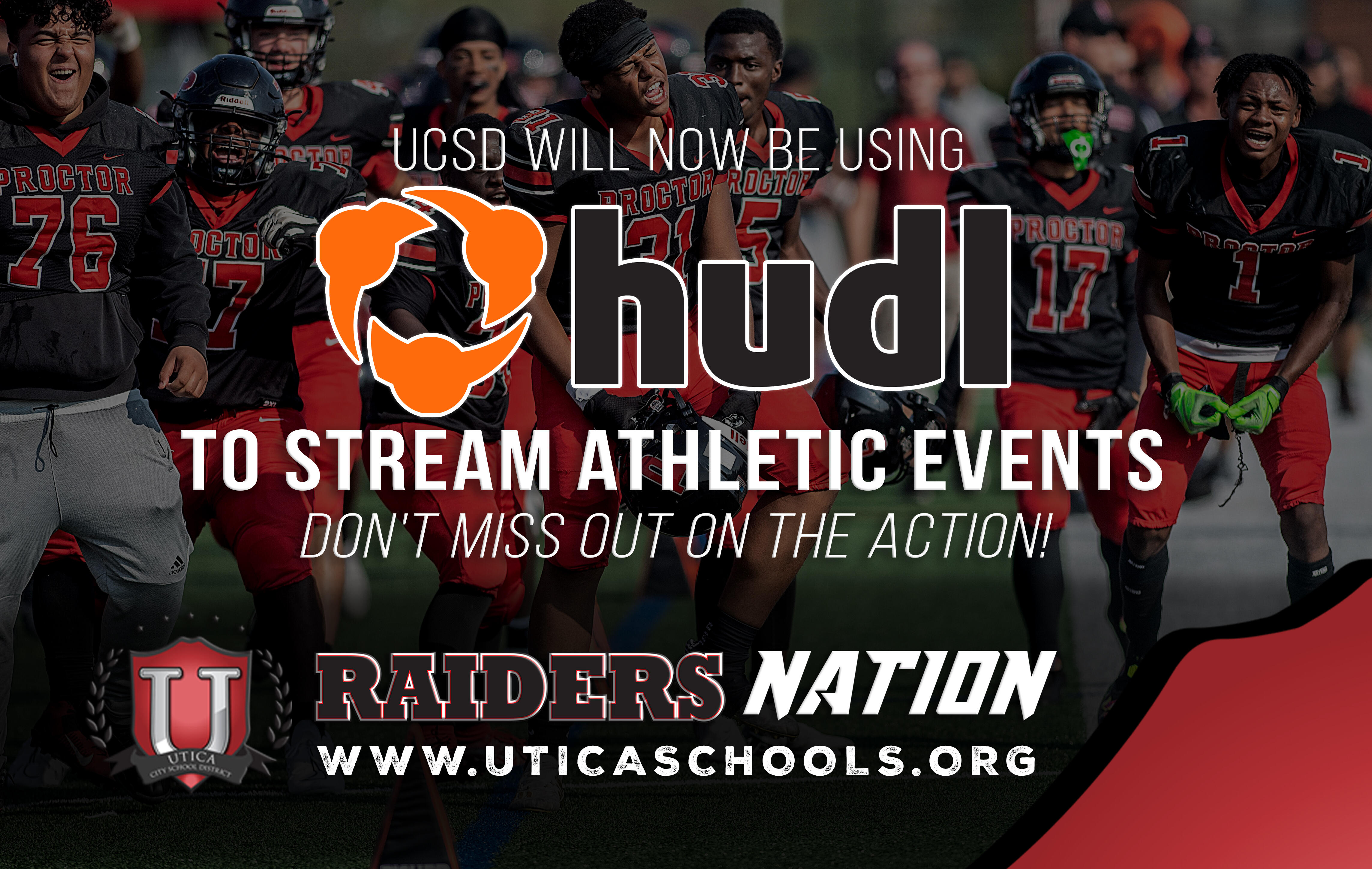 UCSD در حال حاضر از تلویزیون HUDL برای پخش رویدادهای ورزشی استفاده می کند. از دست ندهید در عمل!